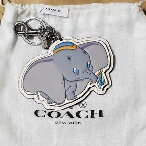 Disney X Coach Bag Charm With Dumbo